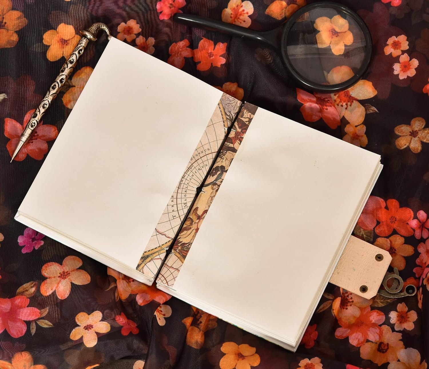 Handmade Wonderfull Prined Special Binding Diary ( 7x5 Inch 144 Both Side Paper )